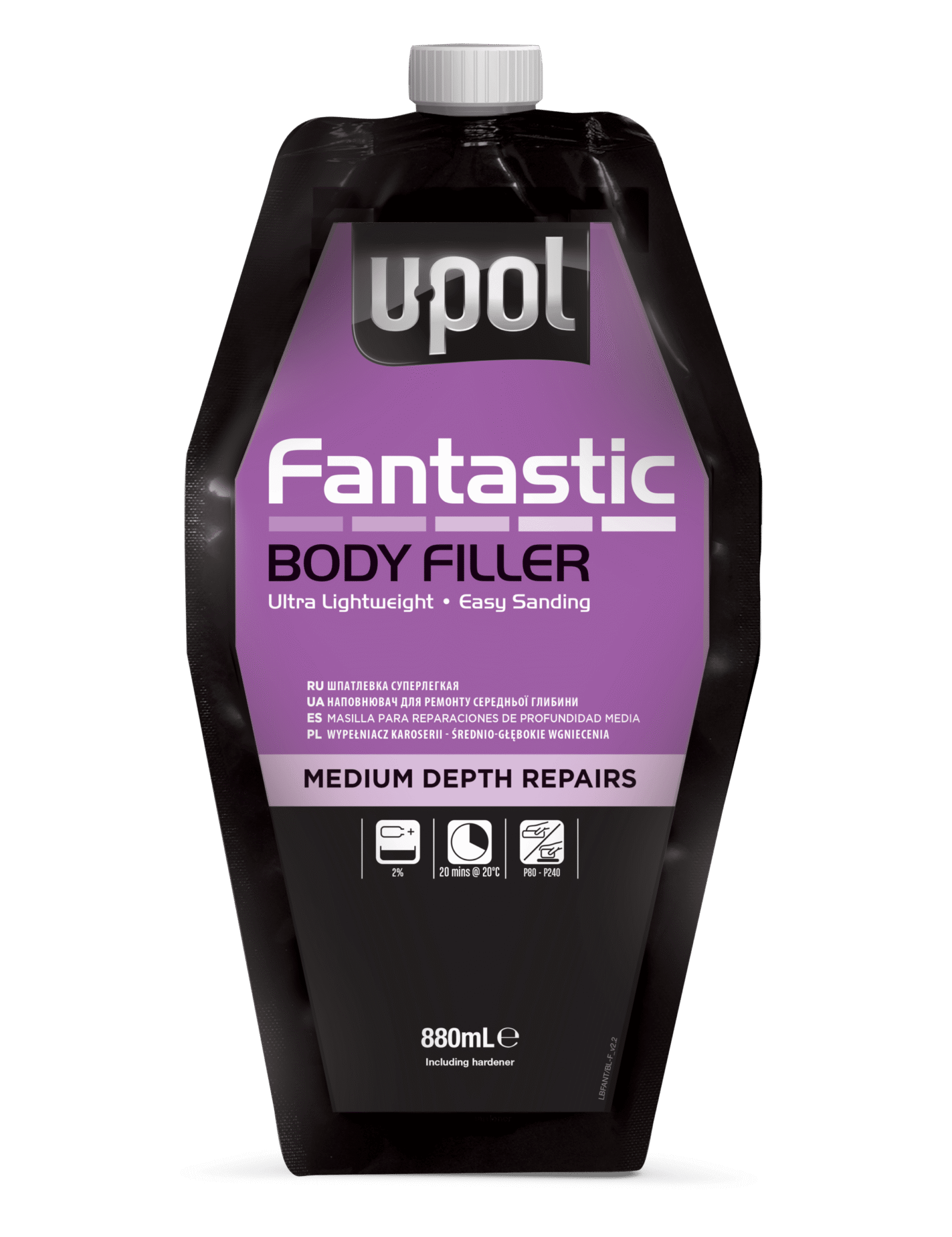 FANT BL FANTASTIC BODY FILLER 880mL BAG