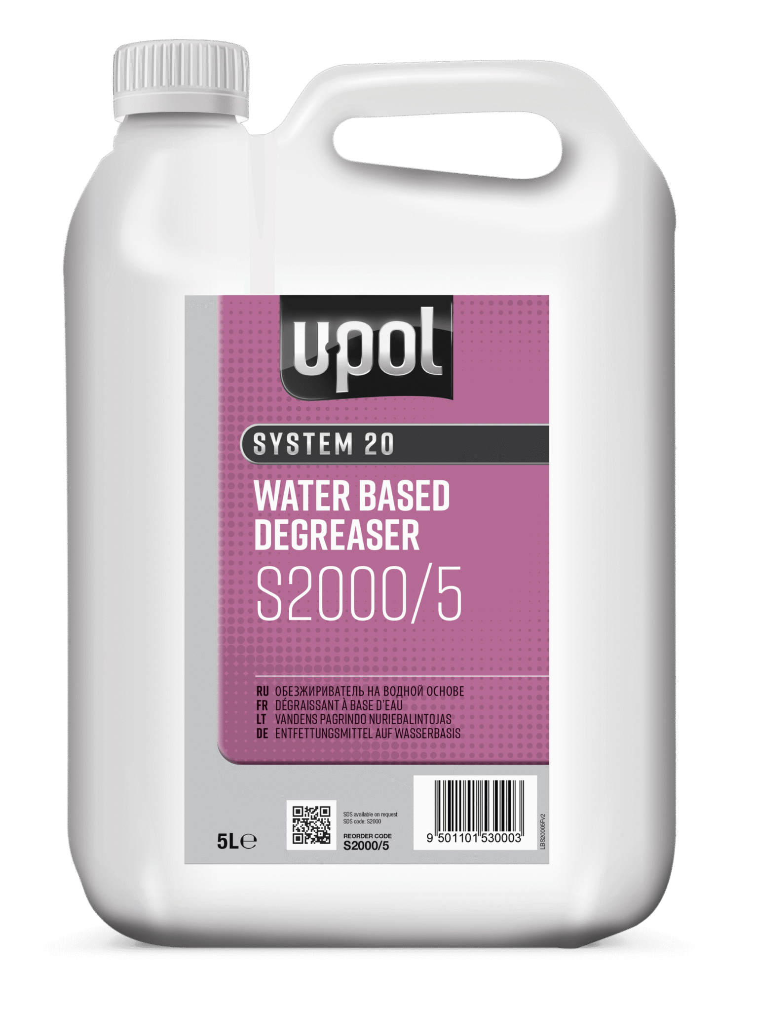 S2000 5 Water Degreaser 5L