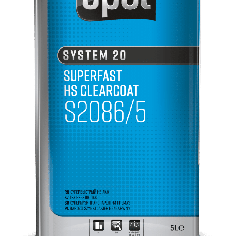 S2086 5 S20 SUPERFAST HS CLEARCOAT 5L