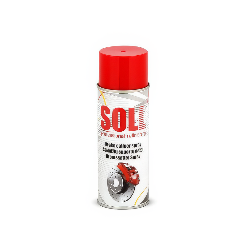 brake callper spray soll red