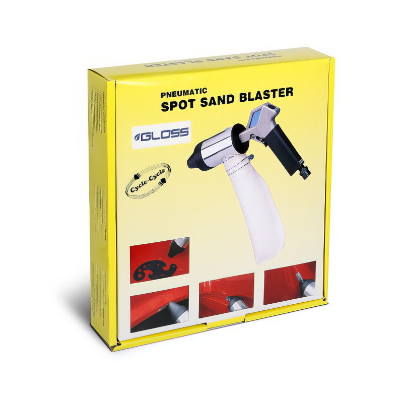 spot sand blaster gloss