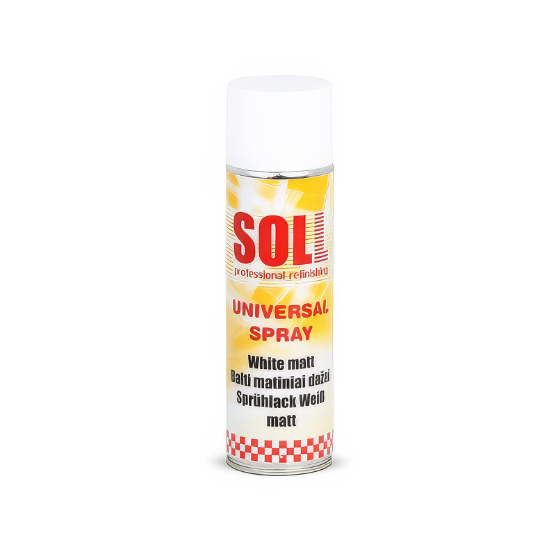 soll universal spray white matt