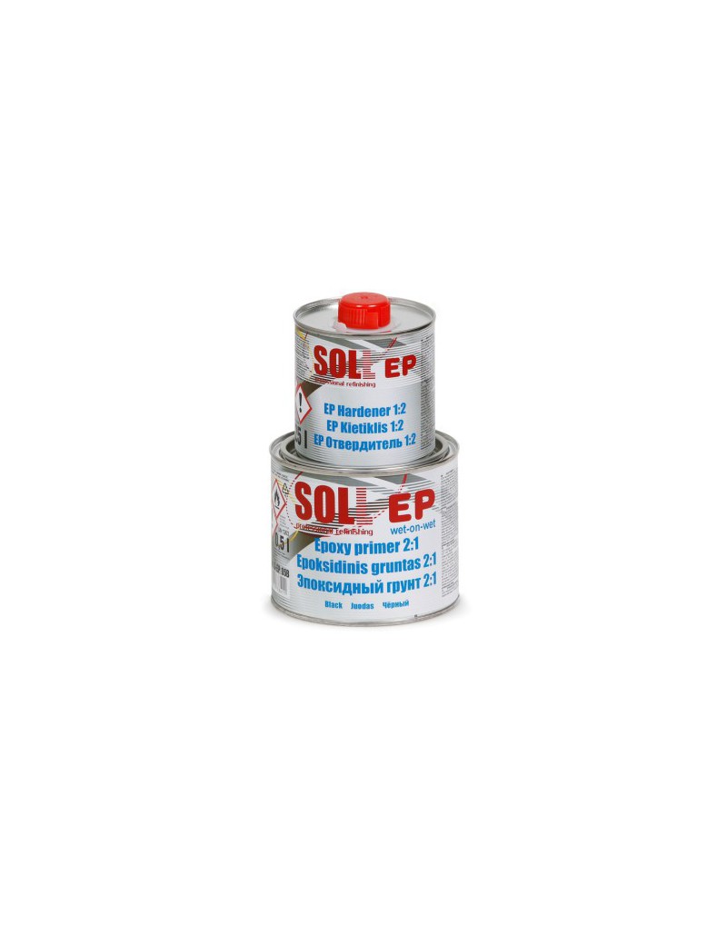 soll epoxy primer with hardener 21 color black 075ltr